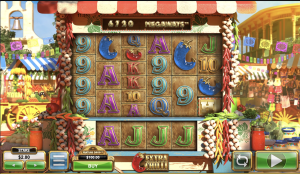 Screenshot of the Extra Chilli Megaways online slot